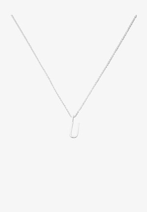 Design Letters HALSKETTE MIT KLEIN INITIAL CHARM SILBER (A-Z) - Collier - silver coloured