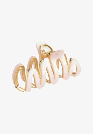 Next, WAVE CLAW CLIP . - Hair styling accessory - pink