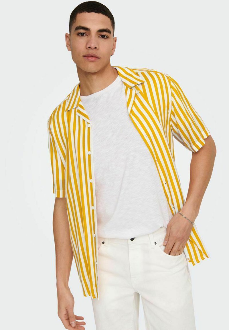 Only & Sons ONSWAYNE LIFE - Camisa - mango mojito