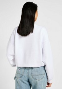 Lee SLEEVE DETAIL - Felpa - bright white