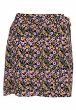 Pieces PCKLARISA LONG SKIRT - Falda Larga - Silver Gray/crema
