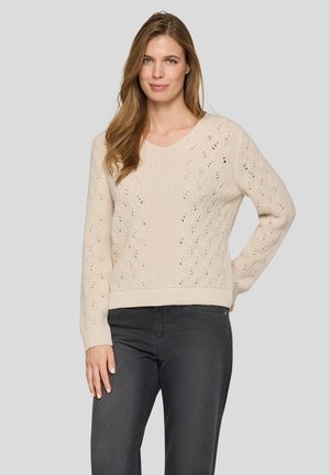 Rabe, RABE PULLOVER - Jumper - beige
