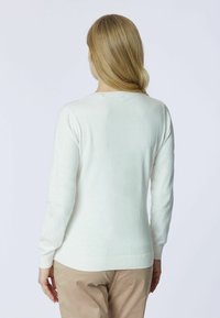 U.S. Polo Assn. SCOLLO A V E - Maglione - off white