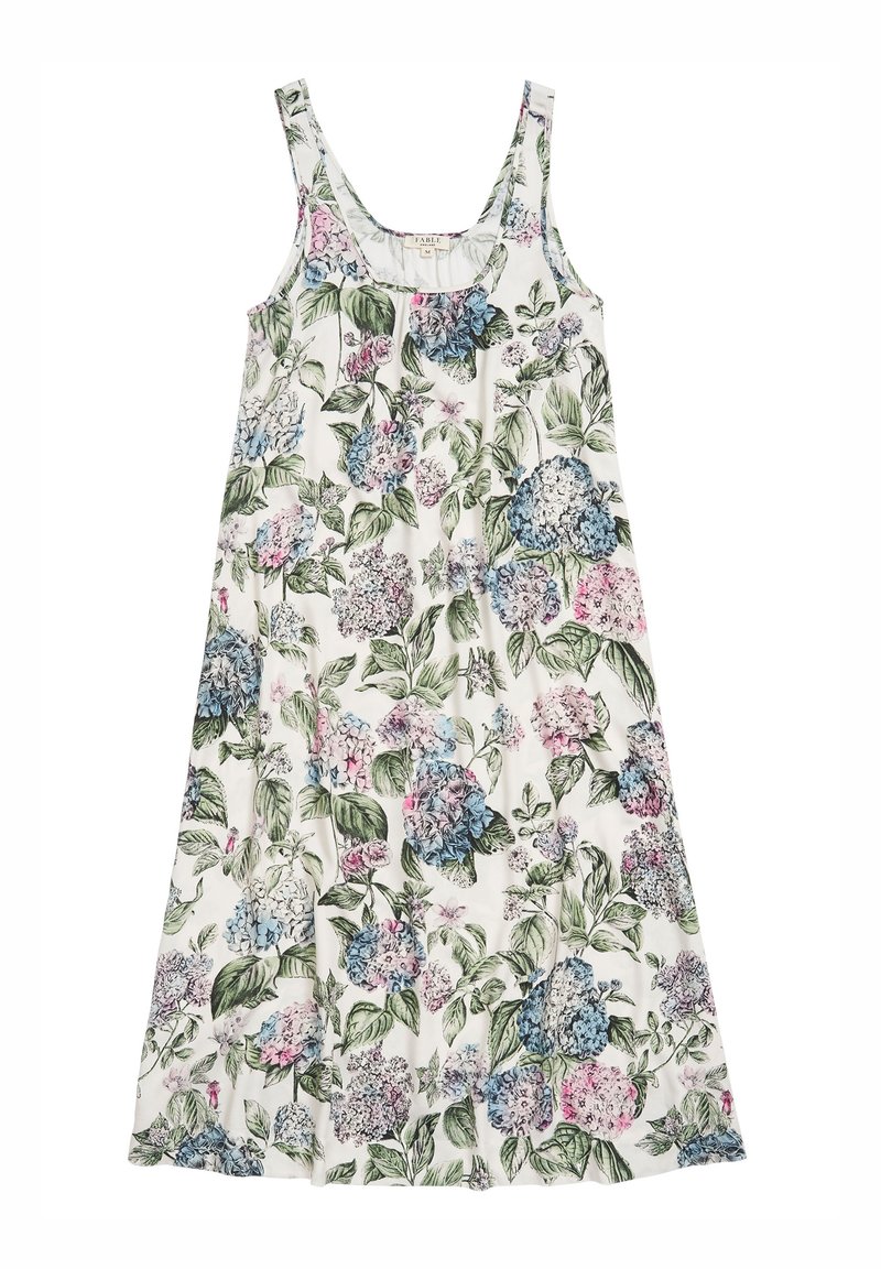 FABLE ENGLAND HYDRANGEA MIDI - Nattlinne - ivory/offwhite - Zalando.se