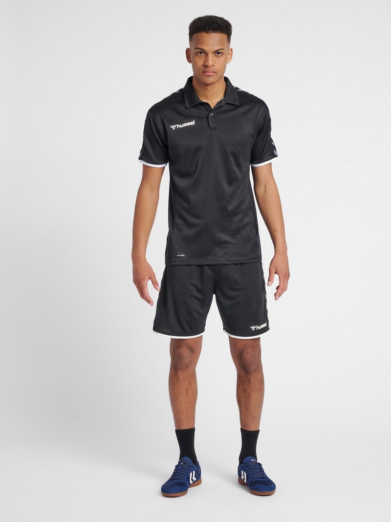 Herren Sportbekleidung | Hummel HMLAUTHENTIC FUNCTIONAL Poloshirt black/white/schwarz - UW28464 Herren Sportbekleidung | Hummel HMLAUTHENTIC FUNCTIONAL Poloshirt black/white/schwarz - UW28464