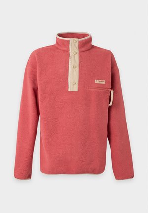 Columbia, HELVETIA HALF SNAP - Fleece trui - washed red