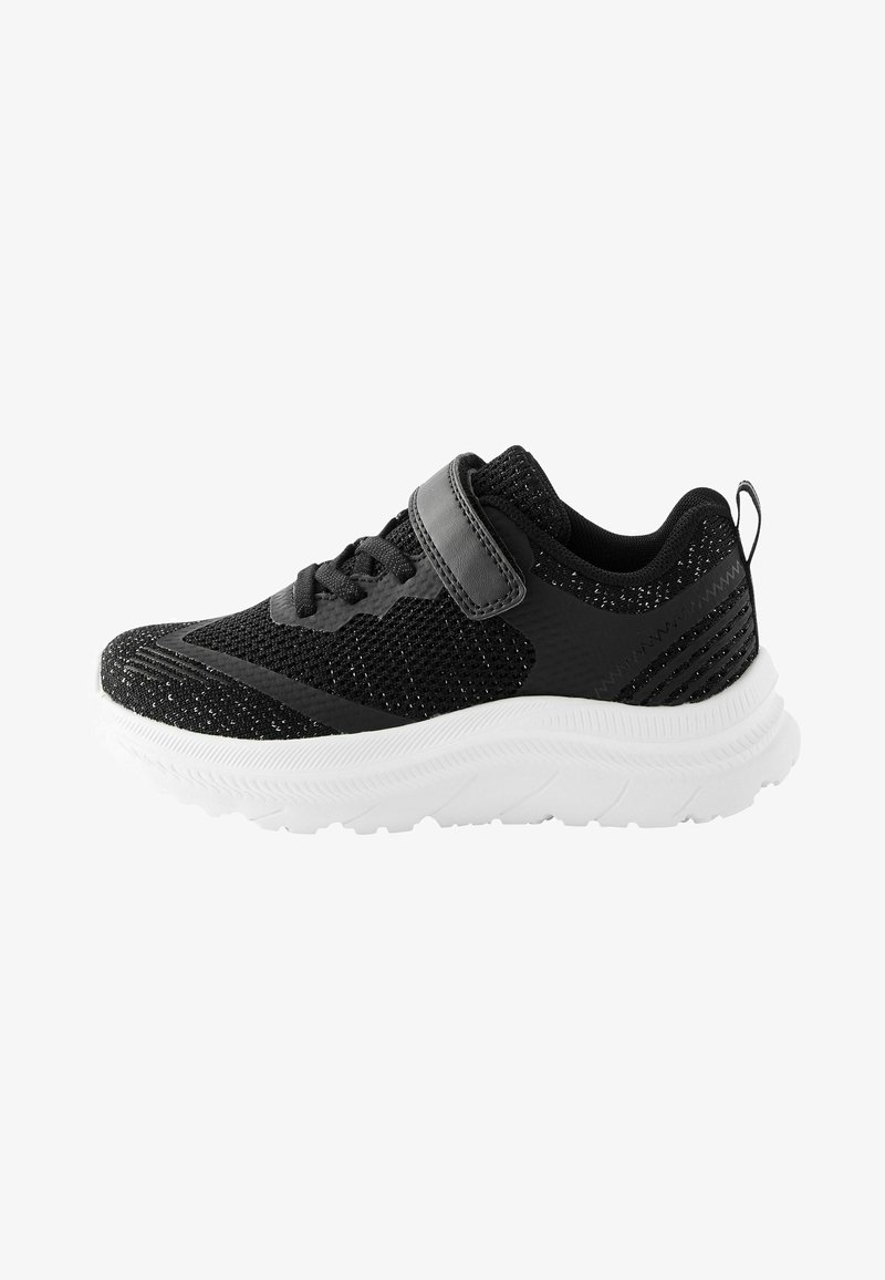 Next Trainers - black glitter
