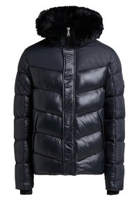 LAVANDA HIGH SHINE PUFFER JACKET - Veste d'hiver - jet black
