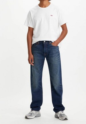 Straight leg jeans - dark blue