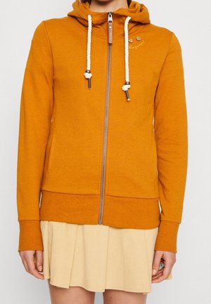 Sweat zippé - dark yellow