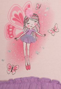 happy girls FAIRY DRESS WITH MULTICOLOURED TIERED SKIRT - Žerzejové  šaty - rose