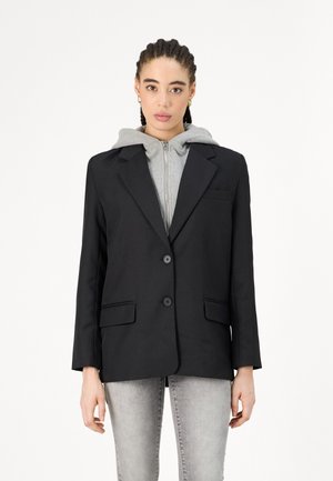 ONLY ONLKAYA MIX  - Blazer - black/grey