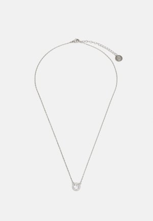 NECKLACE ESSENTIAL - Collana - silver-coloured/white