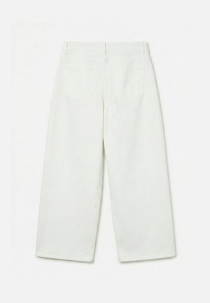 Vero Moda, BAGGY FIT JEANS VMELMA LOW RISE BARREL FIT JEANS - Jean baggy - bright white