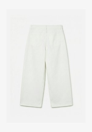 Vero Moda, BAGGY FIT JEANS VMELMA LOW RISE BARREL FIT JEANS - Jean baggy - bright white