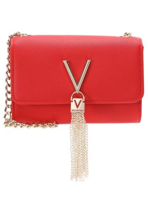 Olkalaukku - mottled red