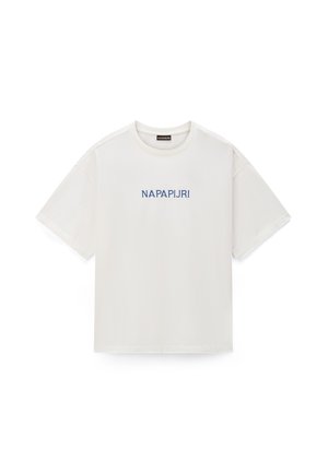 Napapijri, T-shirts print - off-white