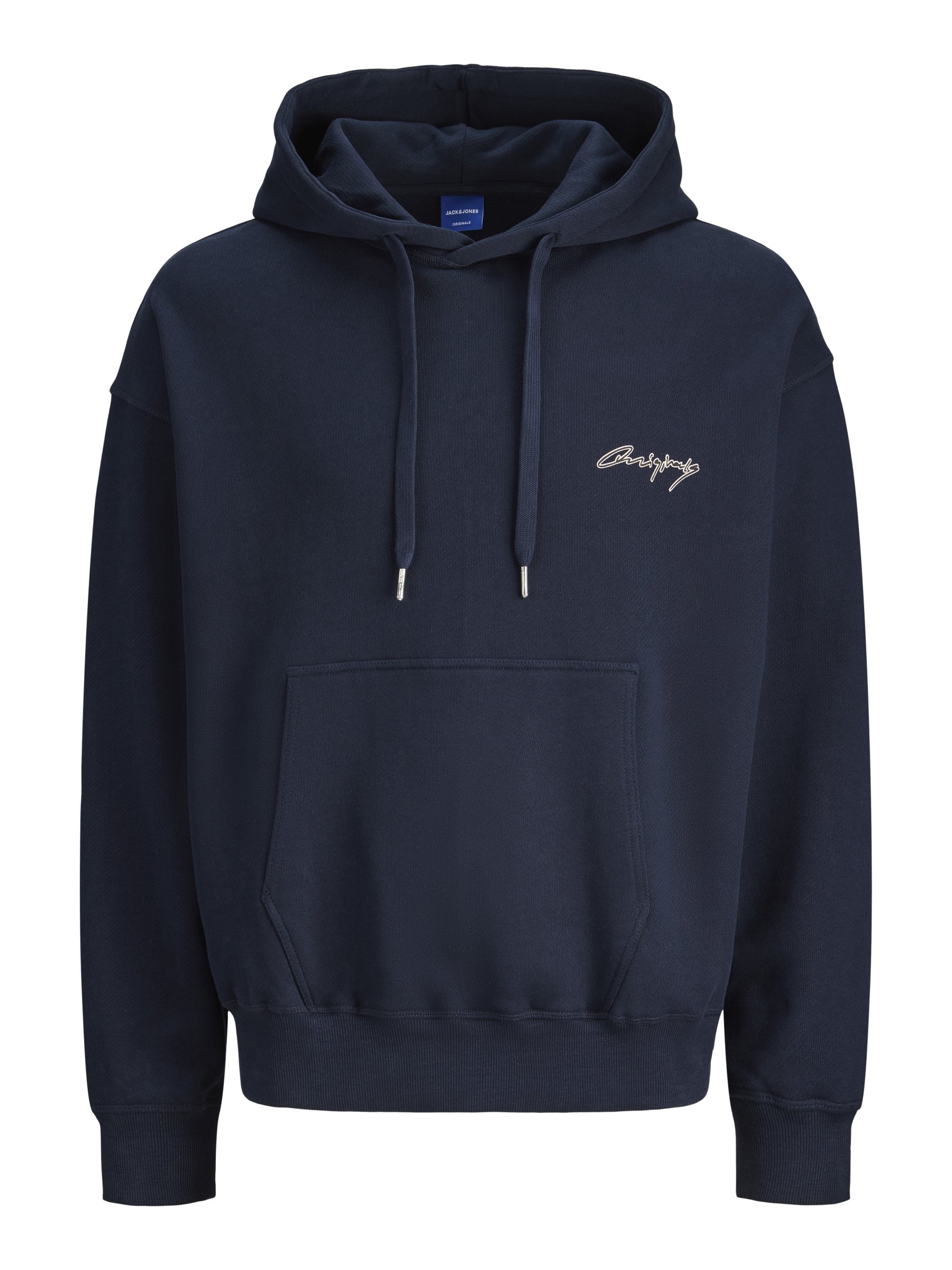 Jack & Jones JORNOSTALGIA TYPO HOOD - Hoodie - sky captain/dark