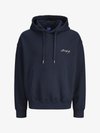 JORNOSTALGIA TYPO HOOD - Kapuzenpullover - sky captain