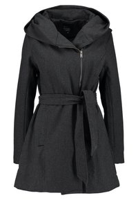 Even&Odd Abrigo corto - mottled dark grey