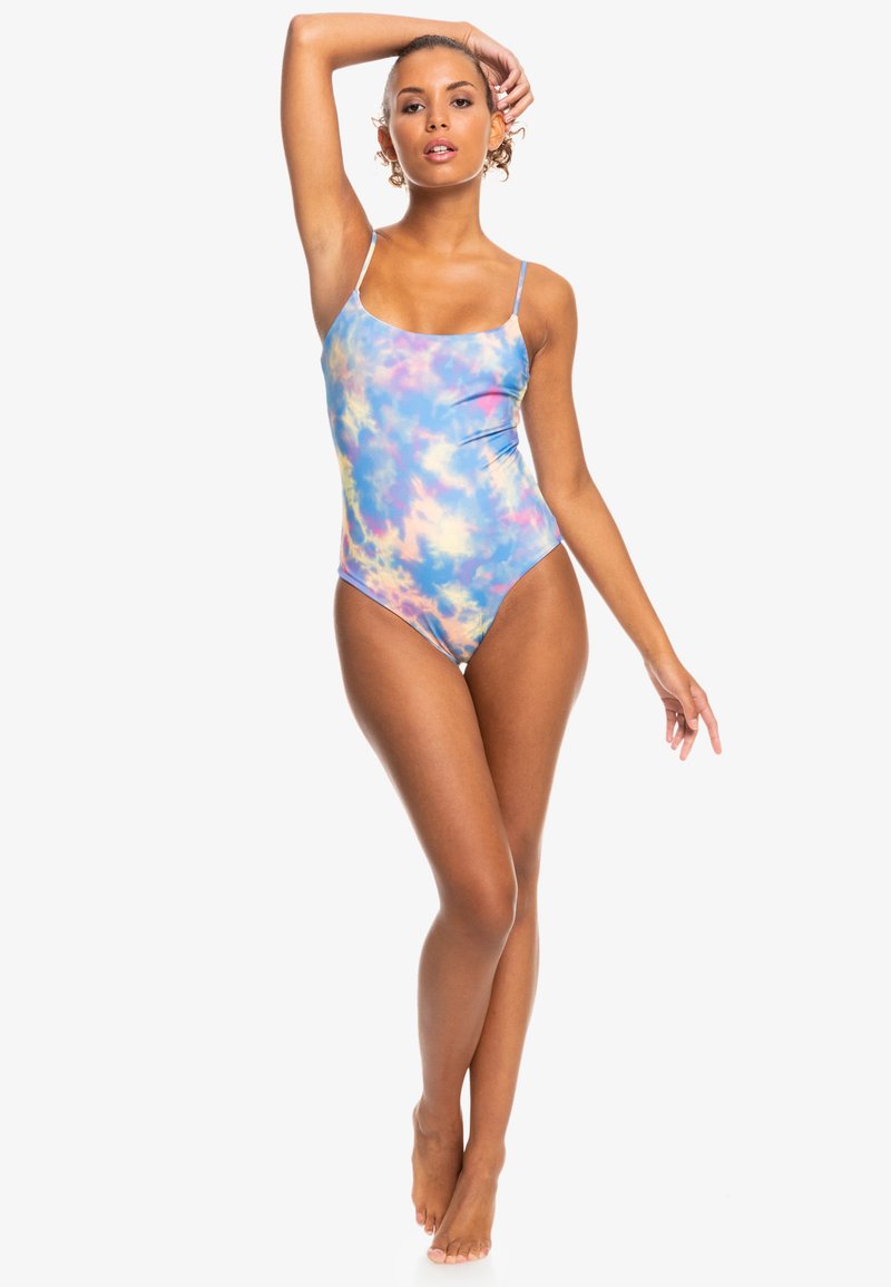 Damen Sportbekleidung | Roxy Badeanzug pale marigold tie dye vibes/orange - QB65876 Damen Sportbekleidung | Roxy Badeanzug pale marigold tie dye vibes/orange - QB65876