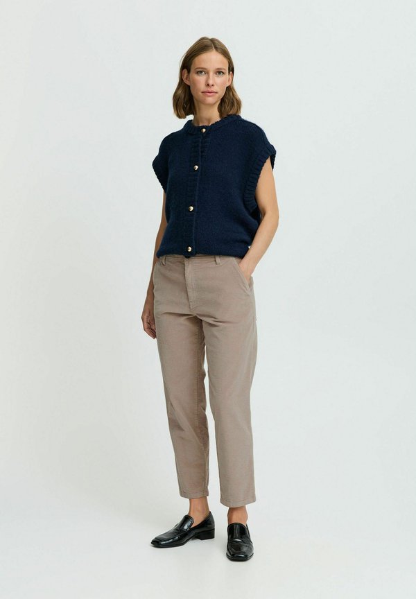 BYDASIK CROPPED - Trousers - string2