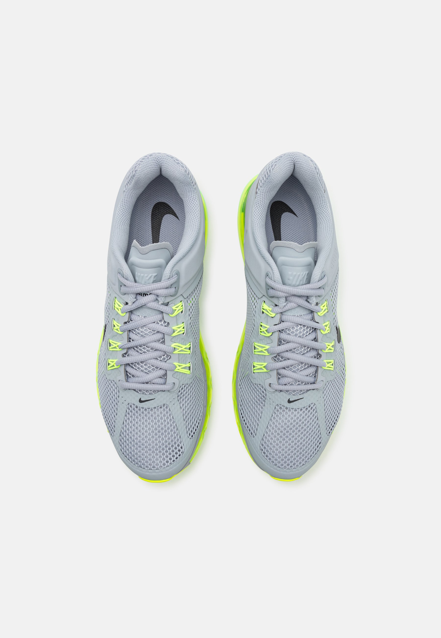 Nike Air Max スニーカー グレー/ライム Nike Sportswear AIR MAX 2013 - Sneaker low - wolf grey/black/volt