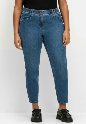 Sheego, Slim fit jeans - blue denim