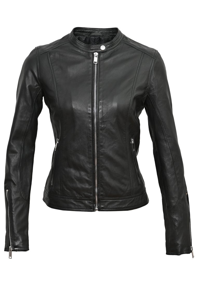 Lee Cooper Leren jas zwart Lee Cooper Leren jas zwart