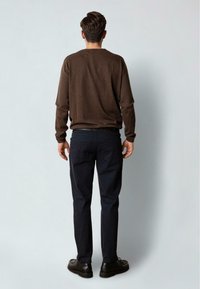 Clean Cut Copenhagen CLAUDE CREWNECK - Jersey de punto - brown melange