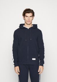 Tommy Hilfiger HOODIE ESTABLISHED - Pyjamashirt - desert sky
