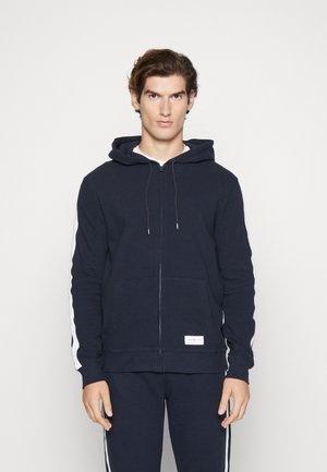 Tommy Hilfiger HOODIE ESTABLISHED - Haut de pyjama - desert sky
