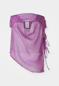 CUT OUT BANDEAU - Topp - purple