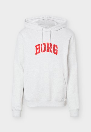 Björn Borg, CLASSIC PRINT HOODIE - Hoodie - ultra light grey melange