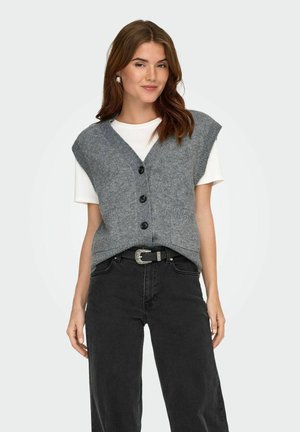 Vest - medium grey melange