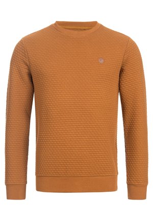 Sweatshirt - mottled brown