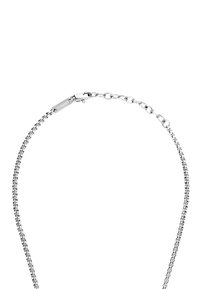 Sølvkæde med et glat, afrundet design. Har en lobsterlås og små ovale led til fleksibilitet og komfort.