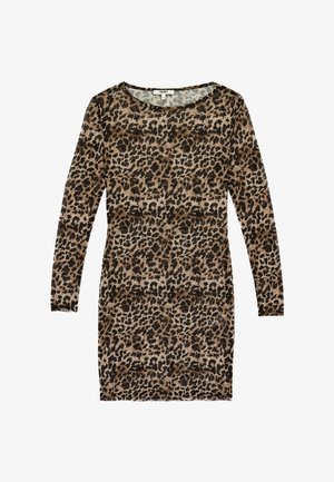 Koton, LEOPARD PRINTED - Jurk - brown