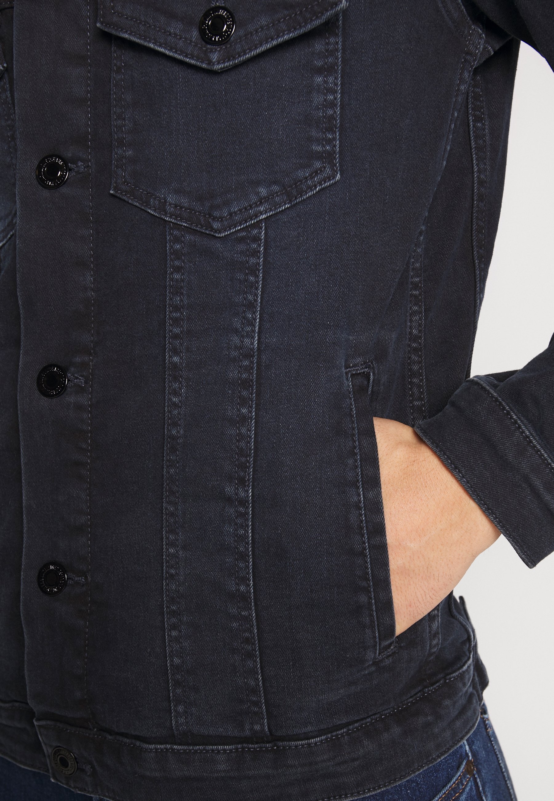 Uomo JJIALVIN JJJACKET - Giacca di jeans Uomo JJIALVIN JJJACKET - Giacca di jeans