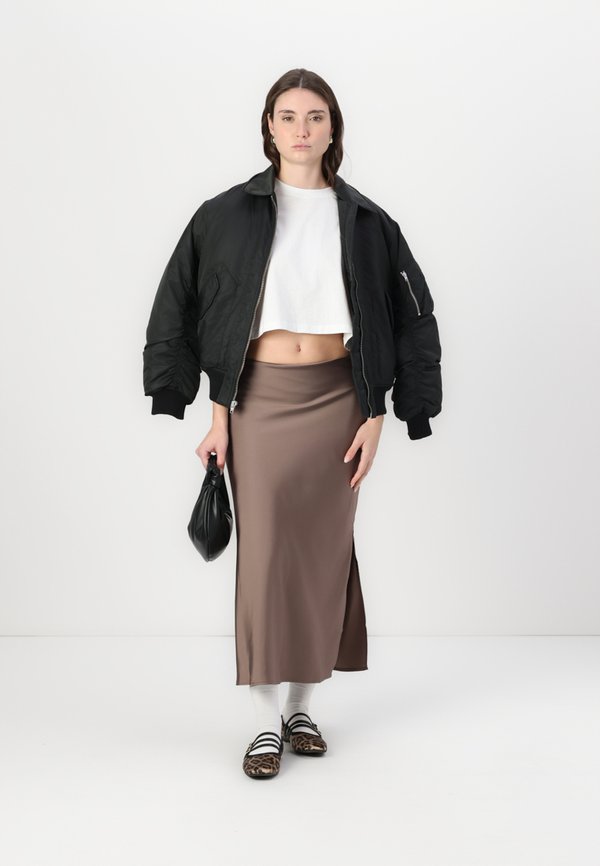 PULL ON SKIRT - Maxi skirt - plymouth rock2
