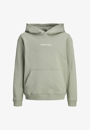 NORREBRO EMB - Džemperis su gobtuvu - seagrass