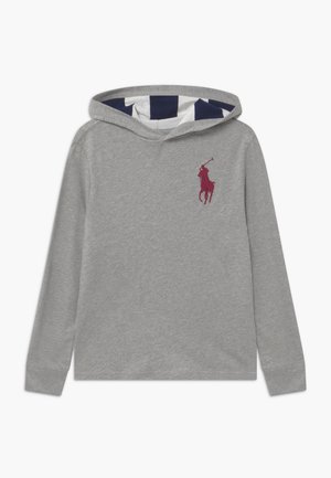 HOOD TEE - Kapuzenpullover - andover heather