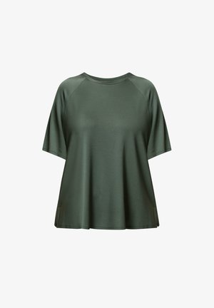 Yours Clothing, PLUS SIZE VESTS & CAMIS - T-shirt basic - khaki