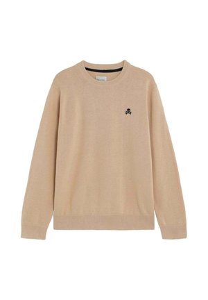 ROUND NECK - Sudadera - taupe