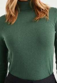 WE Fashion Stickad tröja - khaki