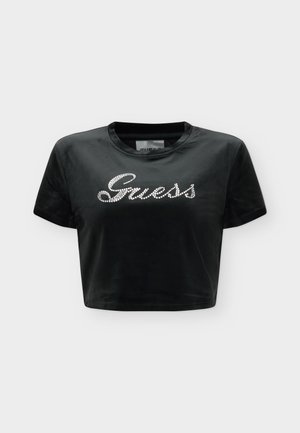 Guess, AMALIA  - Обикновена тениска - jet black