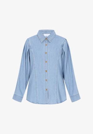 usha, Overhemdblouse - light blue