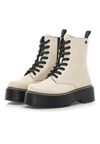 mtng Botines con plataforma - beige