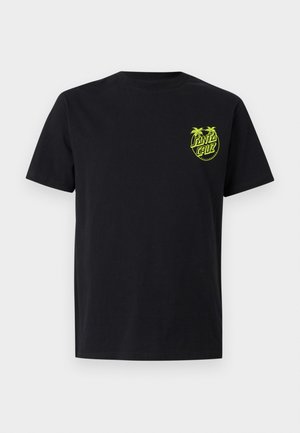 ALOHA DOT UNISEX - Marškinėliai su spaudiniu - black