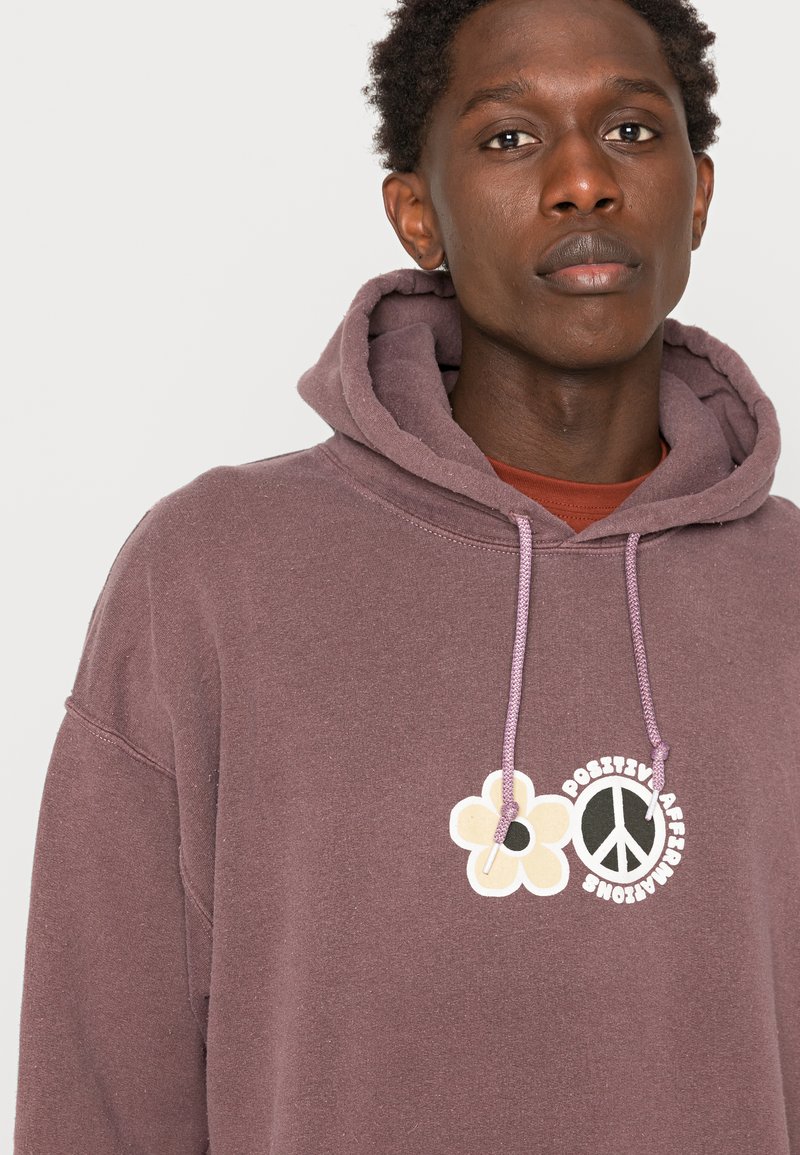 BDG Urban Outfitters FLOWER PEACE HOODIE - Hoodie - chocolate/brown -  Zalando.de